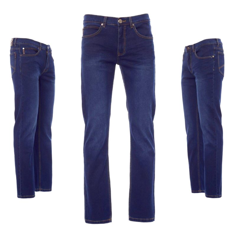 Jeans Denim Stretch Herren dunkelblau Regulair fit