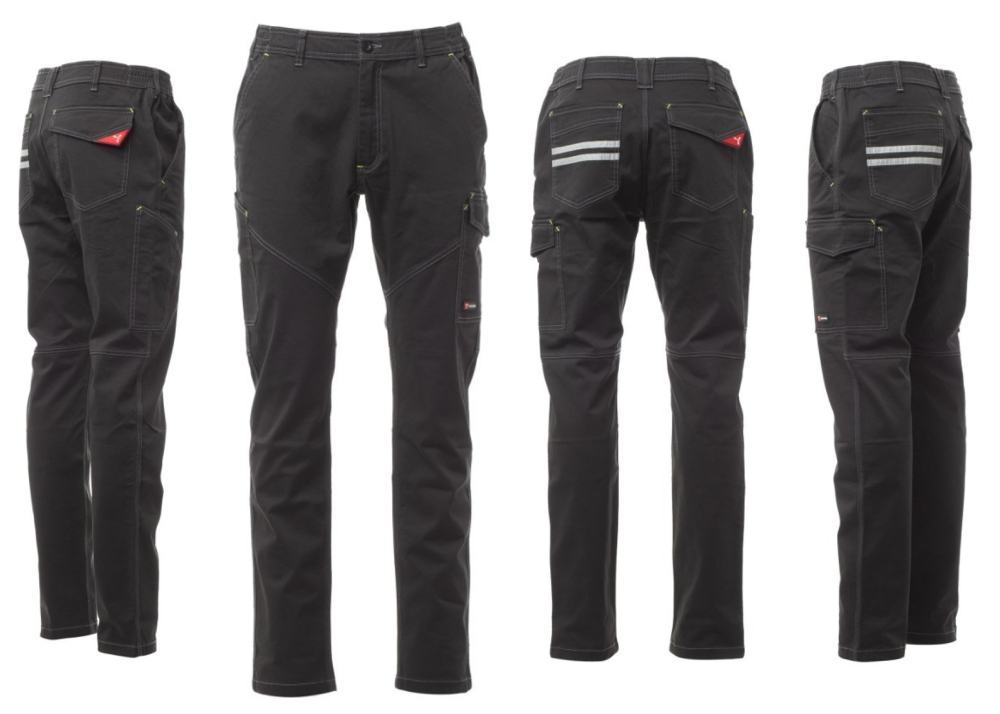 Cargohose Arbeitshose Herren Bundhose anthrazit Payper