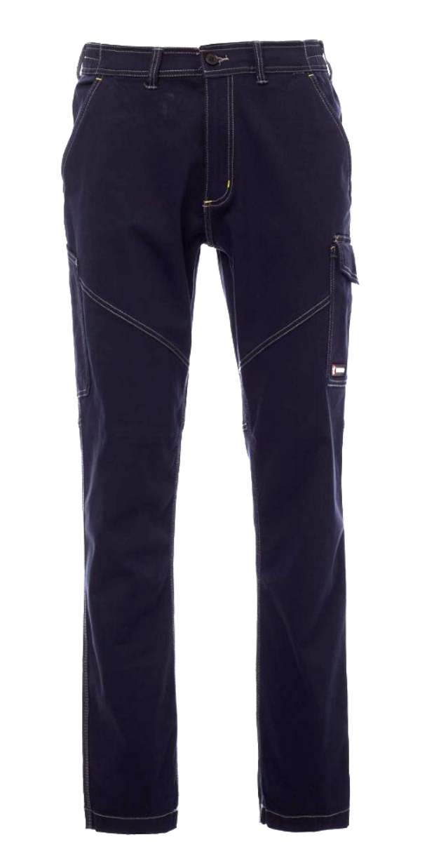 Cargohose Arbeitshose Herren Bundhose Baumwolle marine mit Lock-System