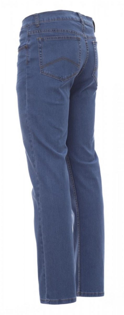 Jeans hellblau Denim Stretch stonewashed Herren – Bild 3