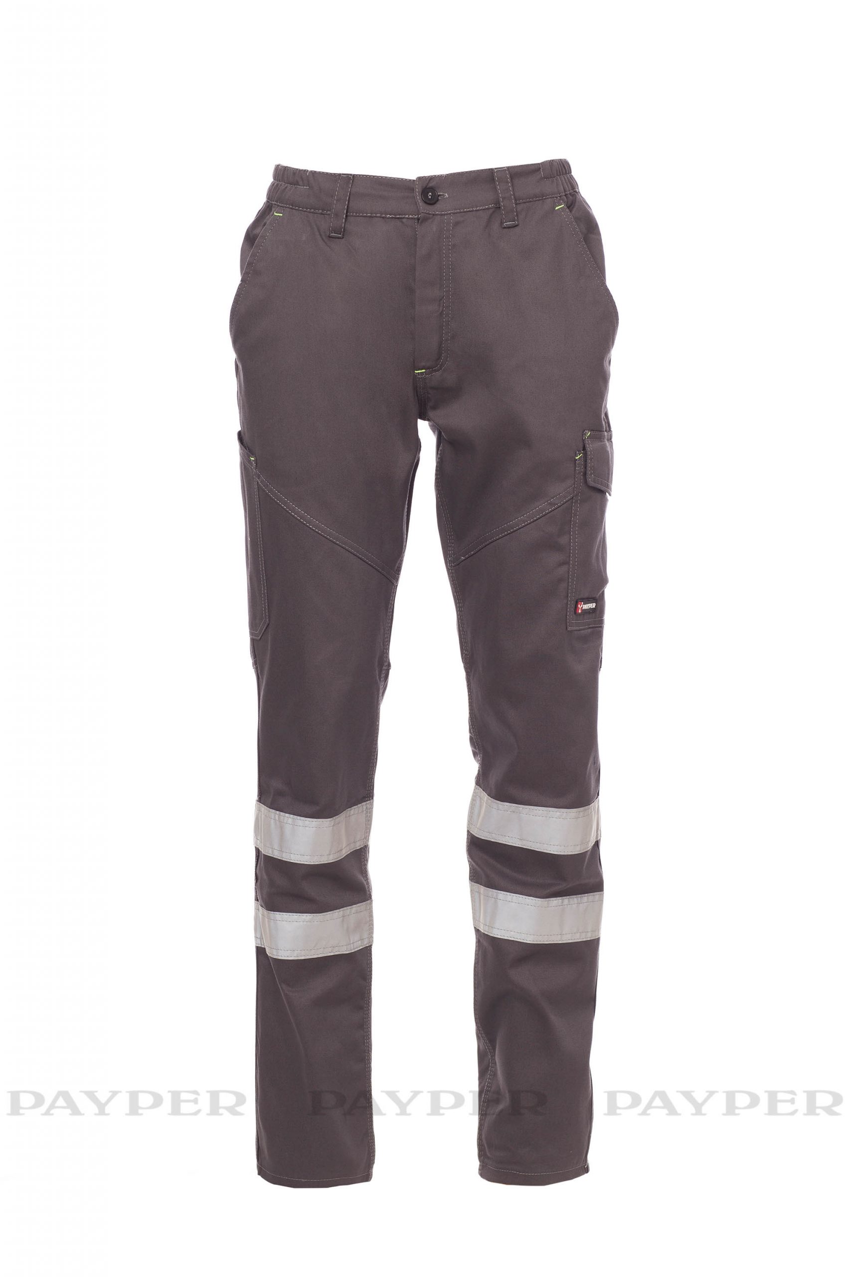Cargohose Reflex Arbeitshose Bundhose Baumwolle Lock System Reflexbänder – Bild 10