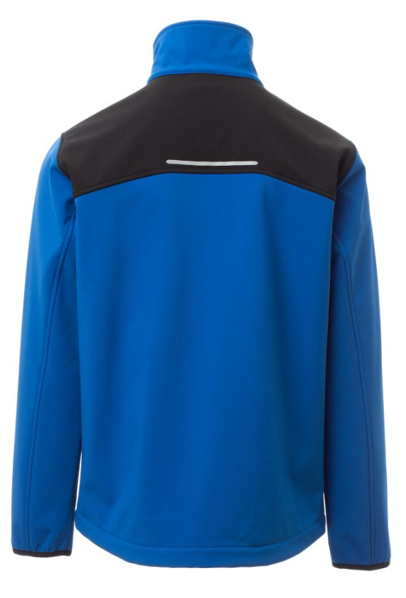 Galway Softshell Jacke königsblau_hinten