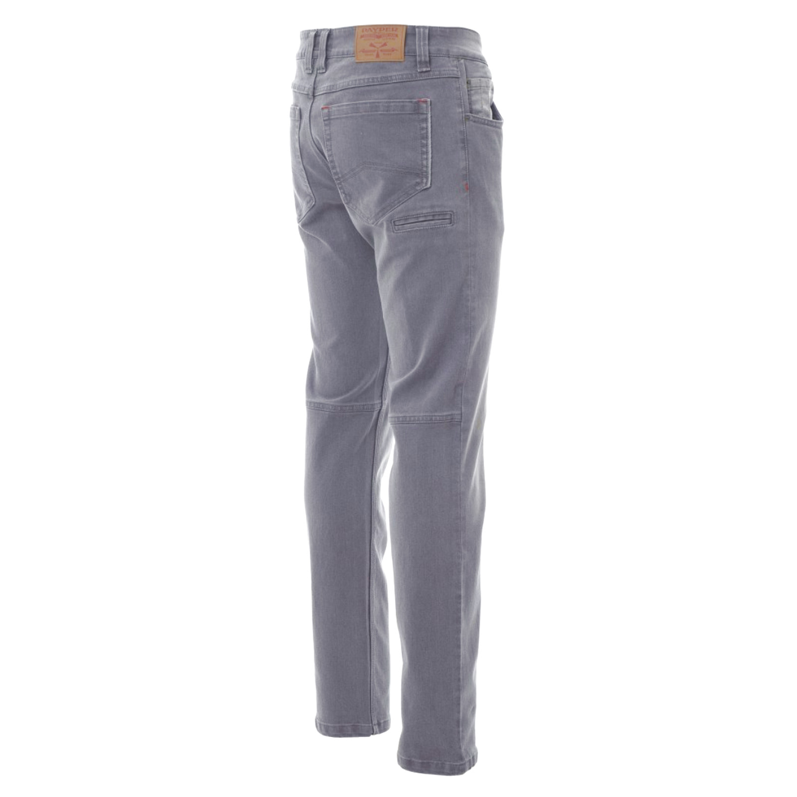 Herren Jeanshose Denim Stretch Stahlgrau – Robuste Arbeitshose & Freizeitjeans, stone-washed, Gr. 42–74 – Bild 4