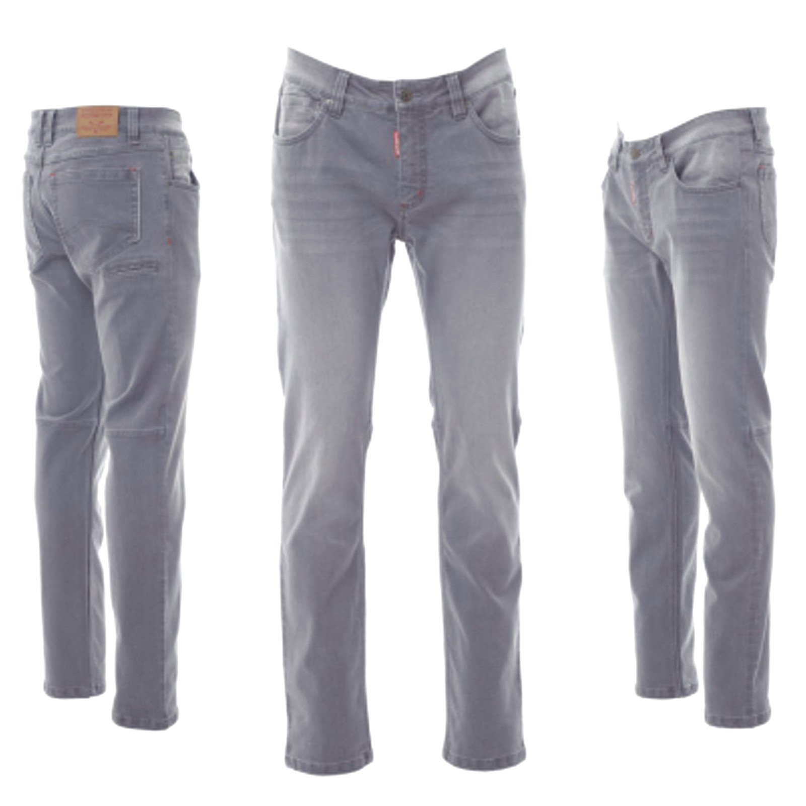 Stylische Herren Jeans in Grau von Payper Slim Fit