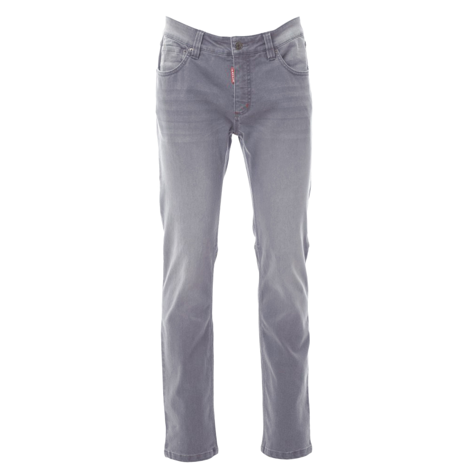 Stylische Herren Jeans in Grau von Payper Slim Fit vorne