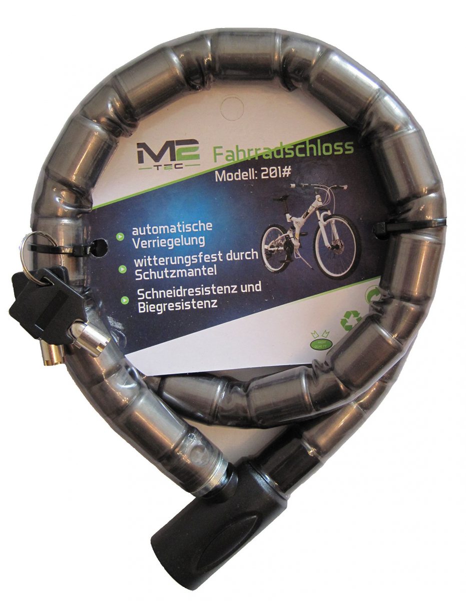 Panzer-Gliederschloss 100x22cm Diebstahlschutz