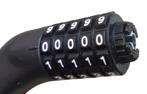 M2-TEC Premium Zahlenschloss – 5-stelliger Schutz für Fahrrad, E-Bike & mehr – Bild 5