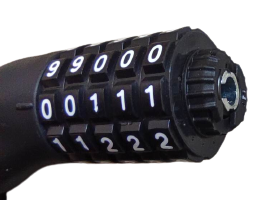 M2-TEC Premium Zahlenschloss – 5-stelliger Schutz für Fahrrad, E-Bike & mehr – Bild 6