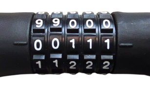 M2-TEC Premium Zahlenschloss – 5-stelliger Schutz für Fahrrad, E-Bike & mehr – Bild 9