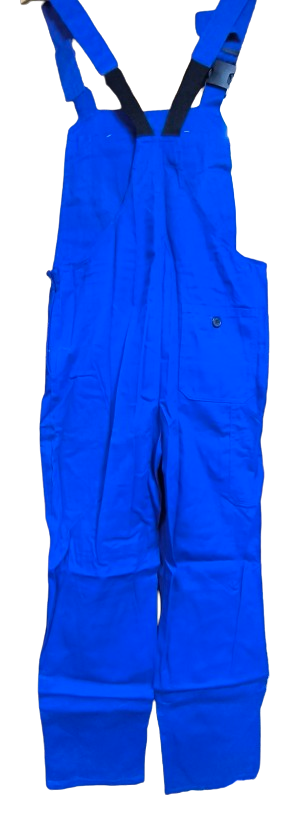 Planam Latzhose 15300 kornblumenblau Gr. 50 Blaumann Restposten! – Bild 3