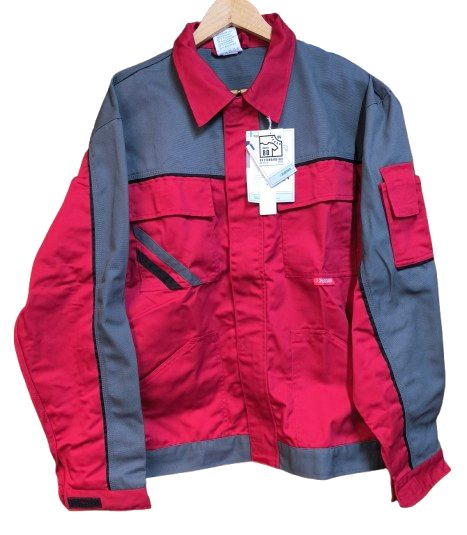 PLANAM Bundjacke Highline – robuste Arbeitsjacke rot Gr. 52 Restposten!