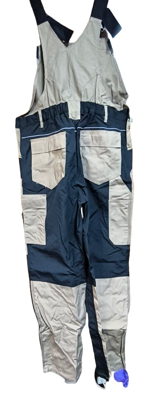 Planam Plaline Latzhose sand/schwarz Gr. 56 Restposten! – Bild 2