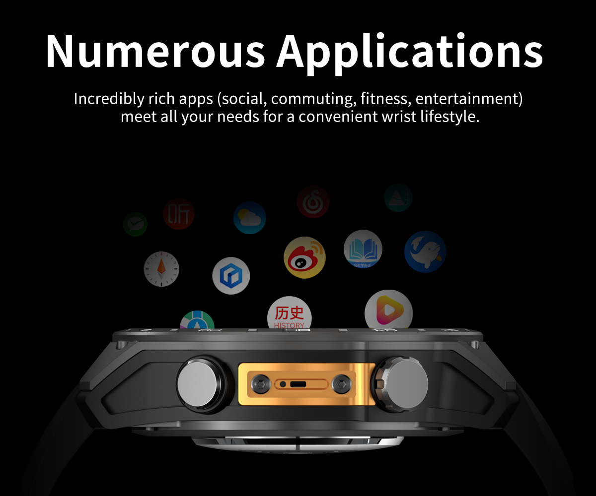 Smartwatch HD300 Pro - 1,43" AMOLED, GPS, 3ATM, 530 mAh – Bild 12