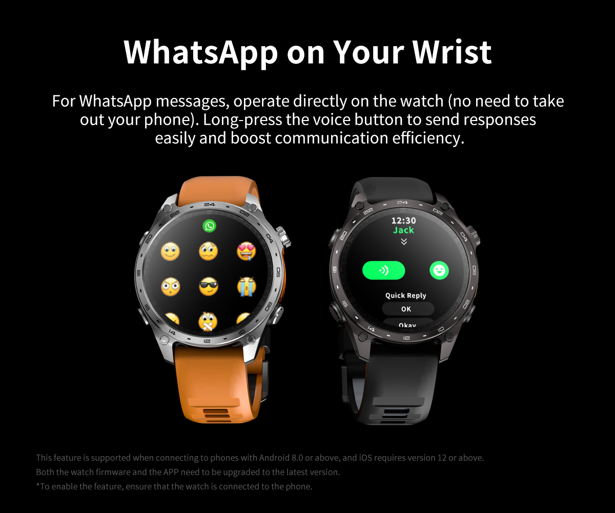 Smartwatch HD300 Pro - 1,43" AMOLED, GPS, 3ATM, 530 mAh – Bild 13