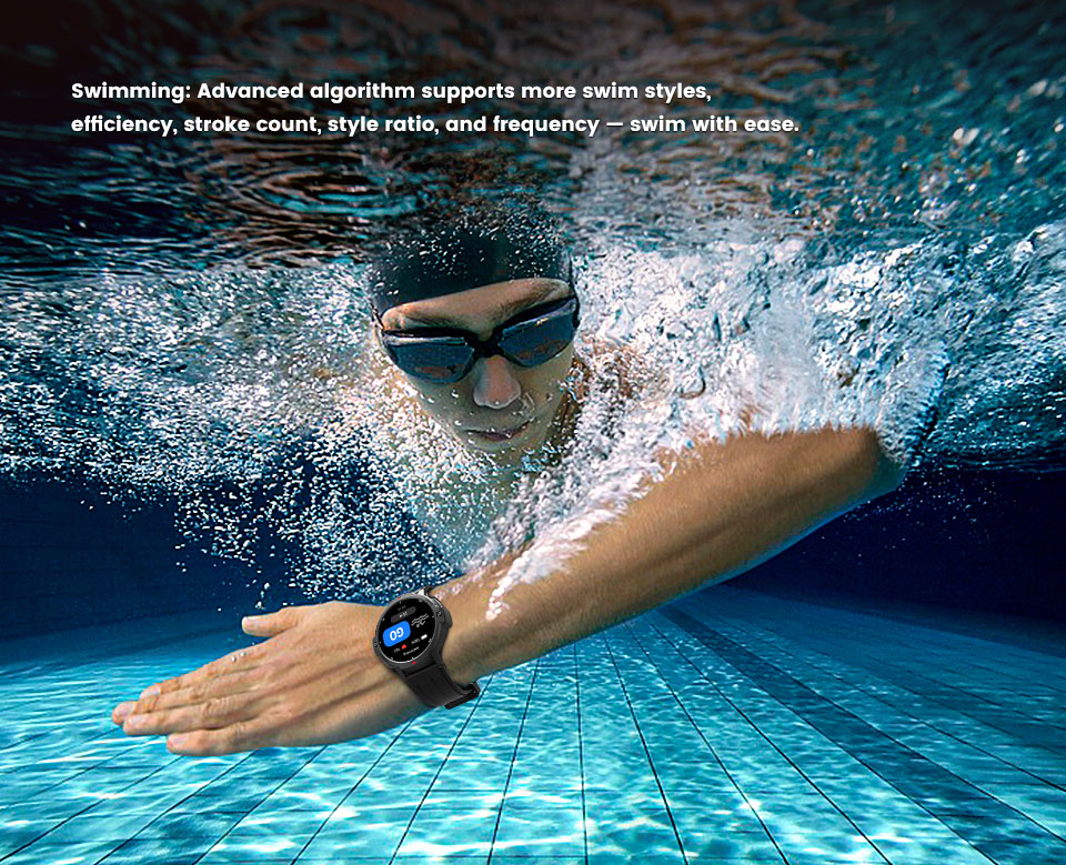 Outdoor GPS Smartwatch C31 6-Achsen-Sensoren 1,46″ TFT • GPS • 3 ATM • 580 mAh • Bluetooth 5.3 – Bild 16