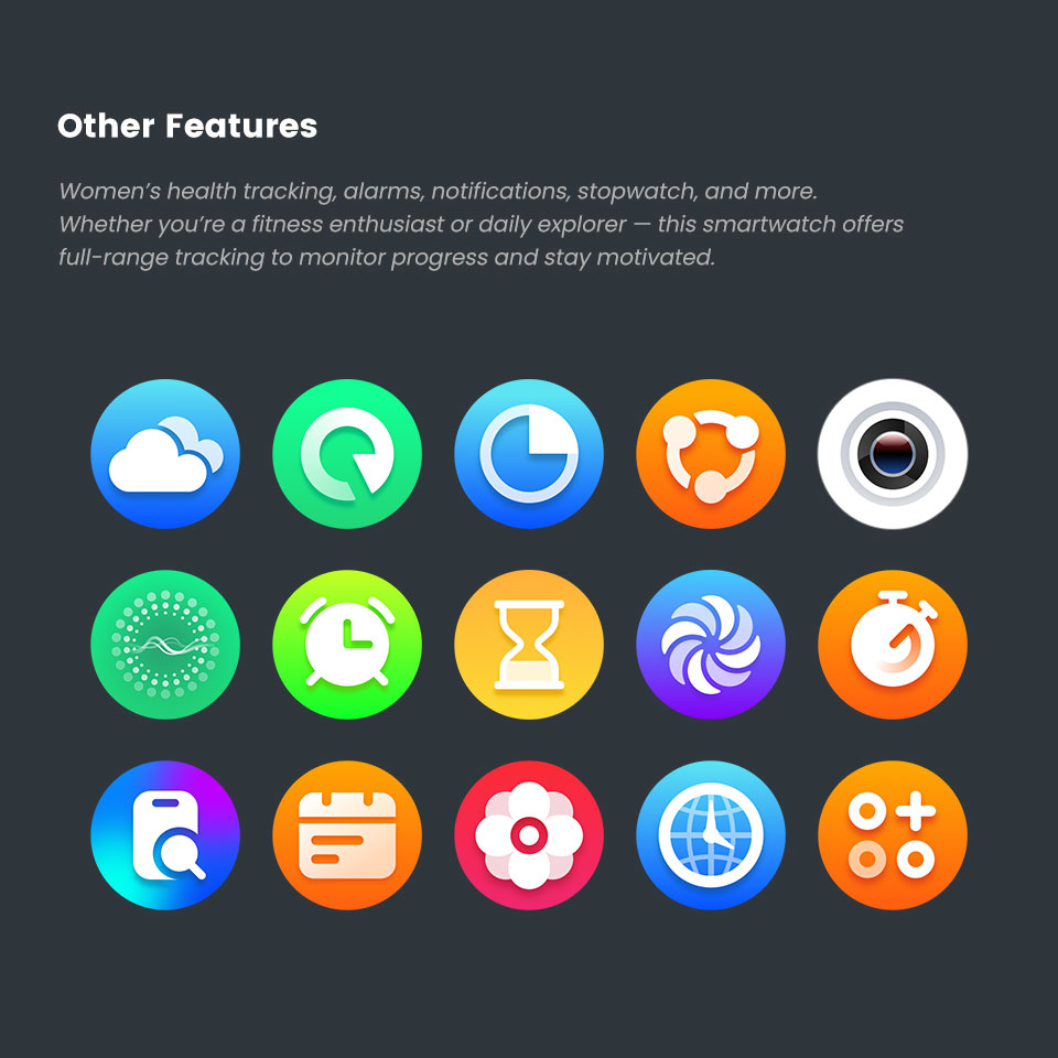 C31 Outdoor GPS Smartwatch – 1,46″ TFT, 3 ATM, 580 mAh