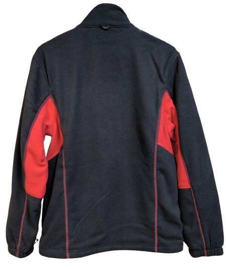 Dallas Arbeitsjacke texxor hinten, rot-schwarz, kuschelig warm