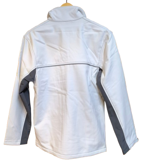 teXXor Softshelljacke 4144 Gr. S weiß/schwarz abgesetzt, Restposten! – Bild 3