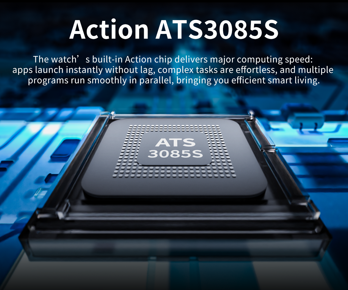 Smartwatch HD300 Pro - 1,43" AMOLED, GPS, 3ATM, 530 mAh – Bild 6