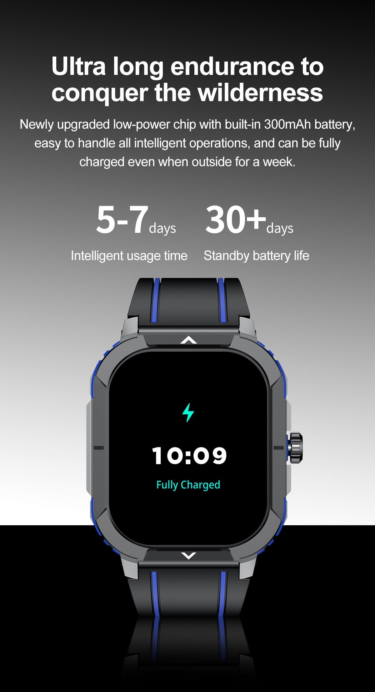 HK56 AMOLED Smartwatch – 2,06″, GPS, NFC, Telefonie, IP68 – Bild 7