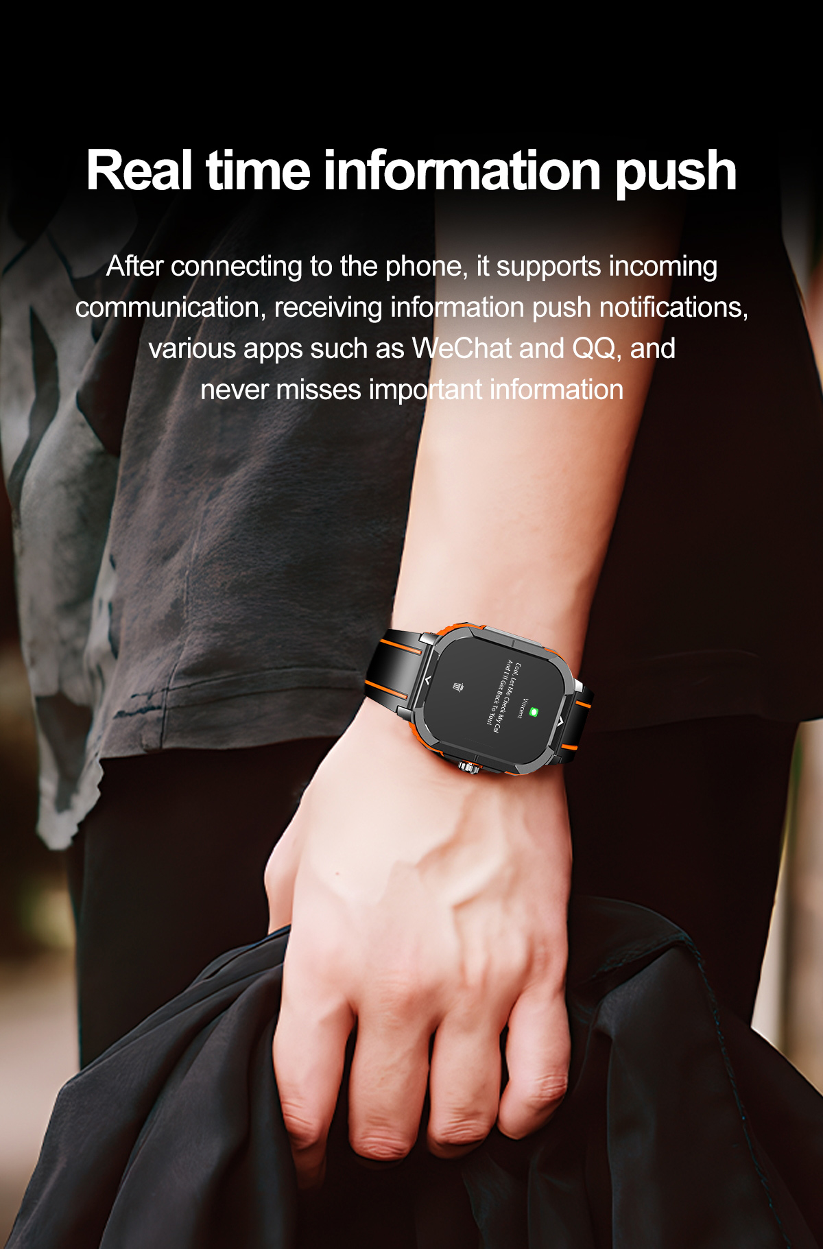 HK56 AMOLED Smartwatch – 2,06″, GPS, NFC, Telefonie, IP68 – Bild 14