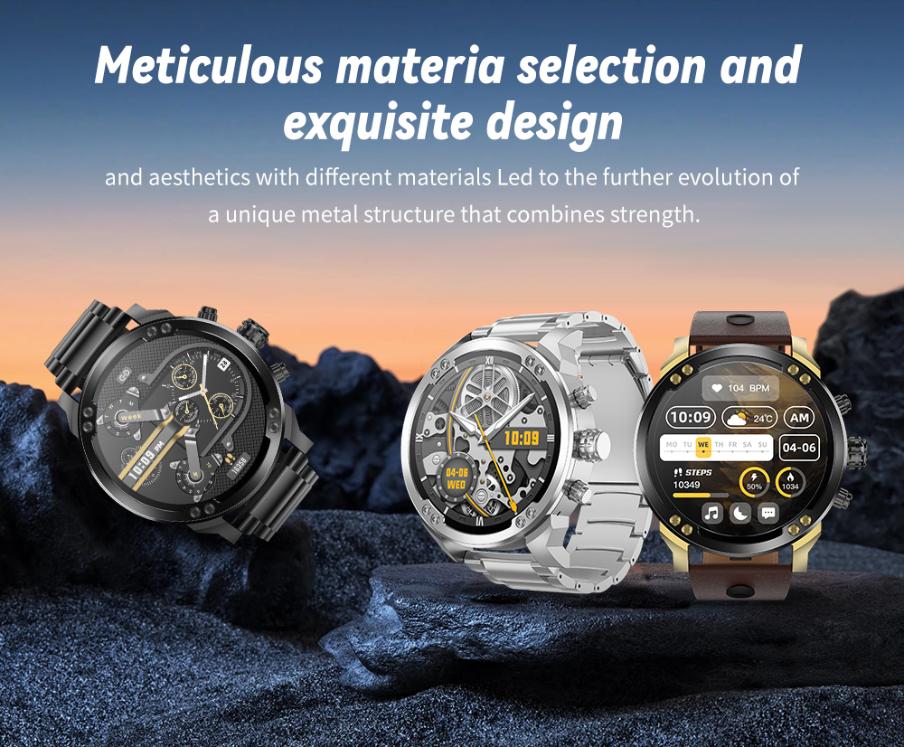 ST99 Outdoor Smartwatch 1,8″ HD (360×360) • GPS • IP68 • 900 mAh – Bild 2