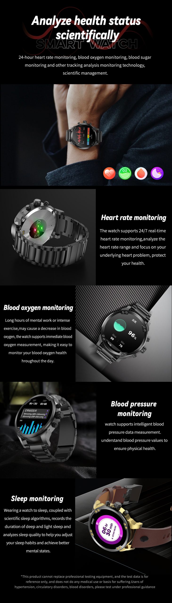 ST99 Outdoor Smartwatch 1,8″ HD (360×360) • GPS • IP68 • 900 mAh – Bild 9
