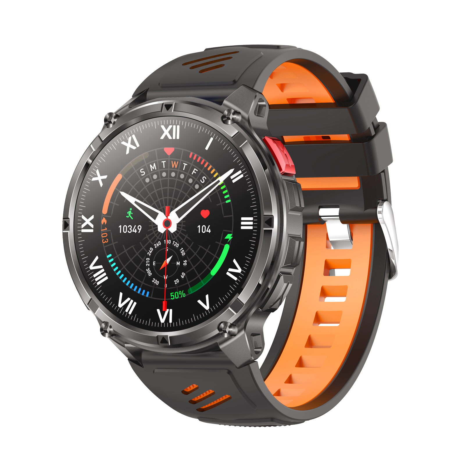 HT33 Smartwatch – Bluetooth Uhr mit Telefonfunktion, 1100 mAh Akku, IP68, Herzfrequenz, Blutdruck, Schlaf & Sportmodi – Bild 19