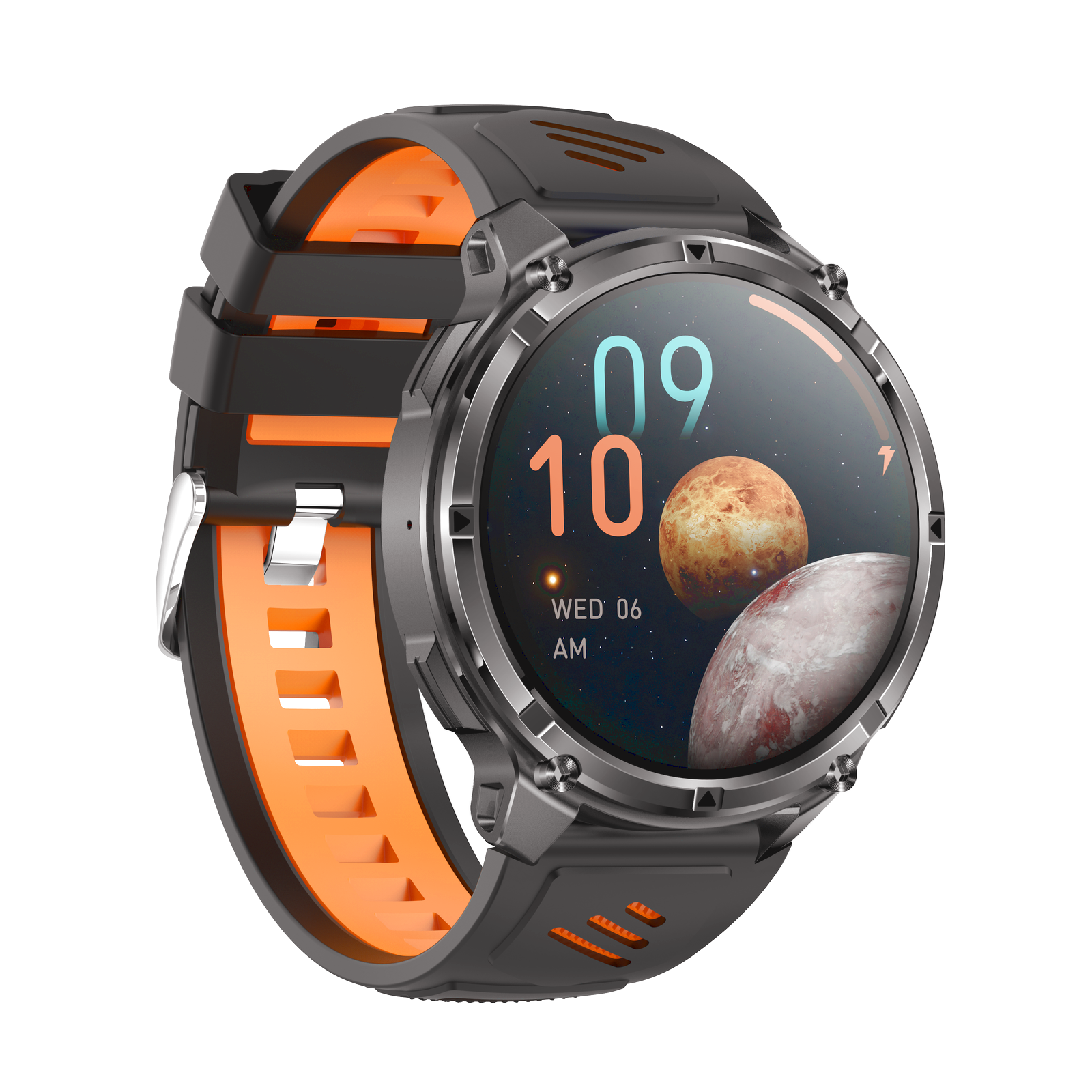 Smartwatch HT33 ultimative Outdoor Sportwatch riesiger Akku Messung von Puls Sauerstoff Blutdruck