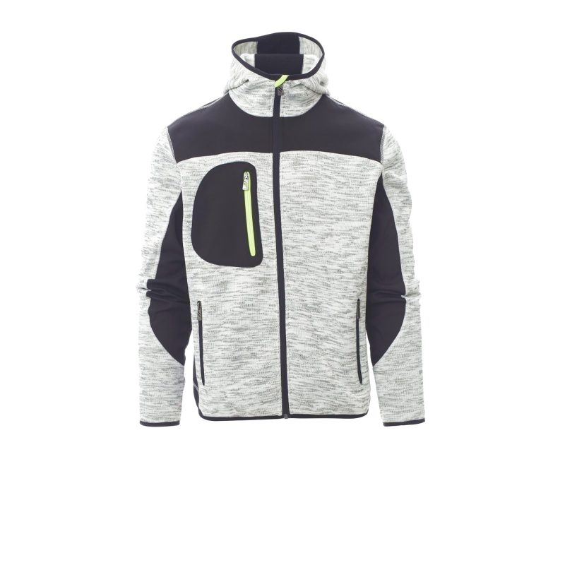 TRIP Herren Strickjacke mit Softshell-Einsätzen