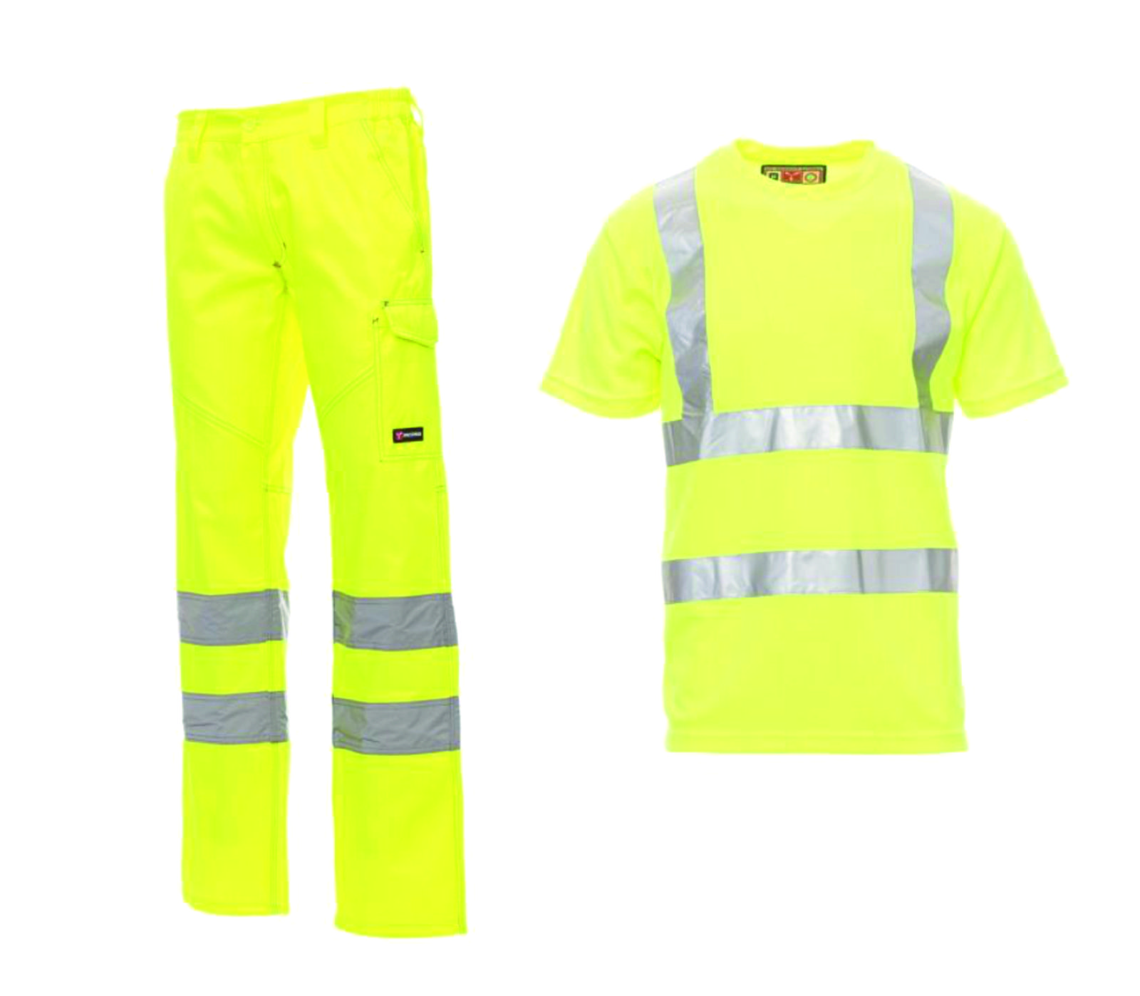 Warnschutz Spar-Set Herren Gelb