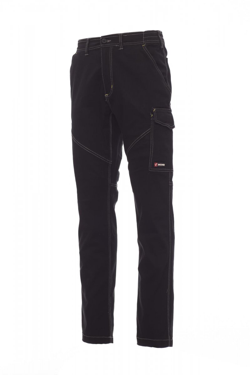 Payper WORKER STRETCH Arbeitshose Herren – schwarz mit Lock-System