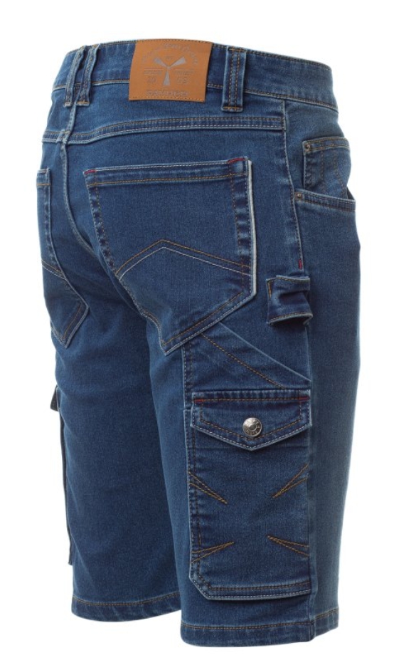 Payper WEST Cargo Shorts Herren Blau – Bild 2