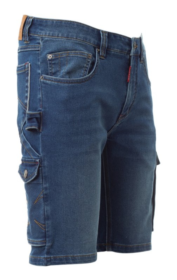 Payper WEST Cargo Shorts Herren Blau – Bild 5