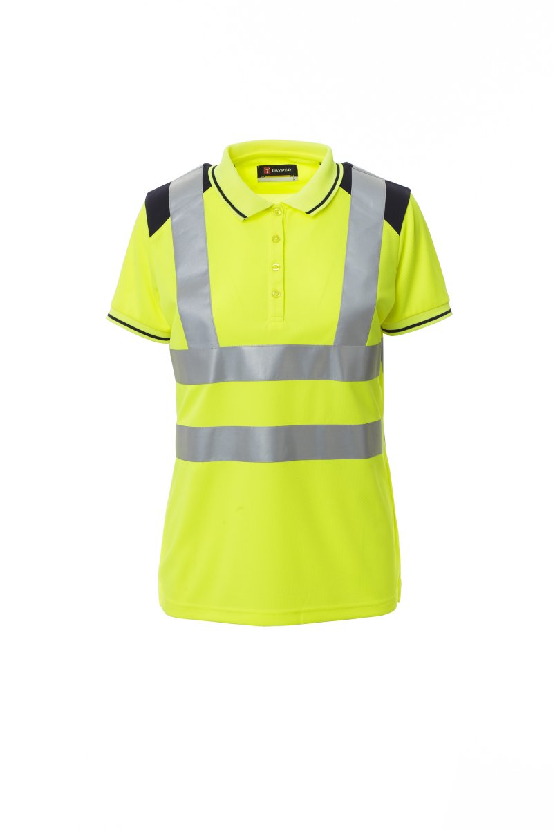 Payper GUARD+ LADY Damen Warnschutz-Poloshirt Kurzarm – EN ISO 20471 Klasse 2 – Bild 3