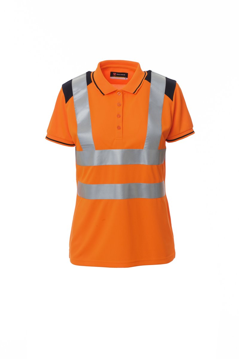 Payper GUARD+ LADY Damen Warnschutz-Poloshirt Kurzarm – EN ISO 20471 Klasse 2