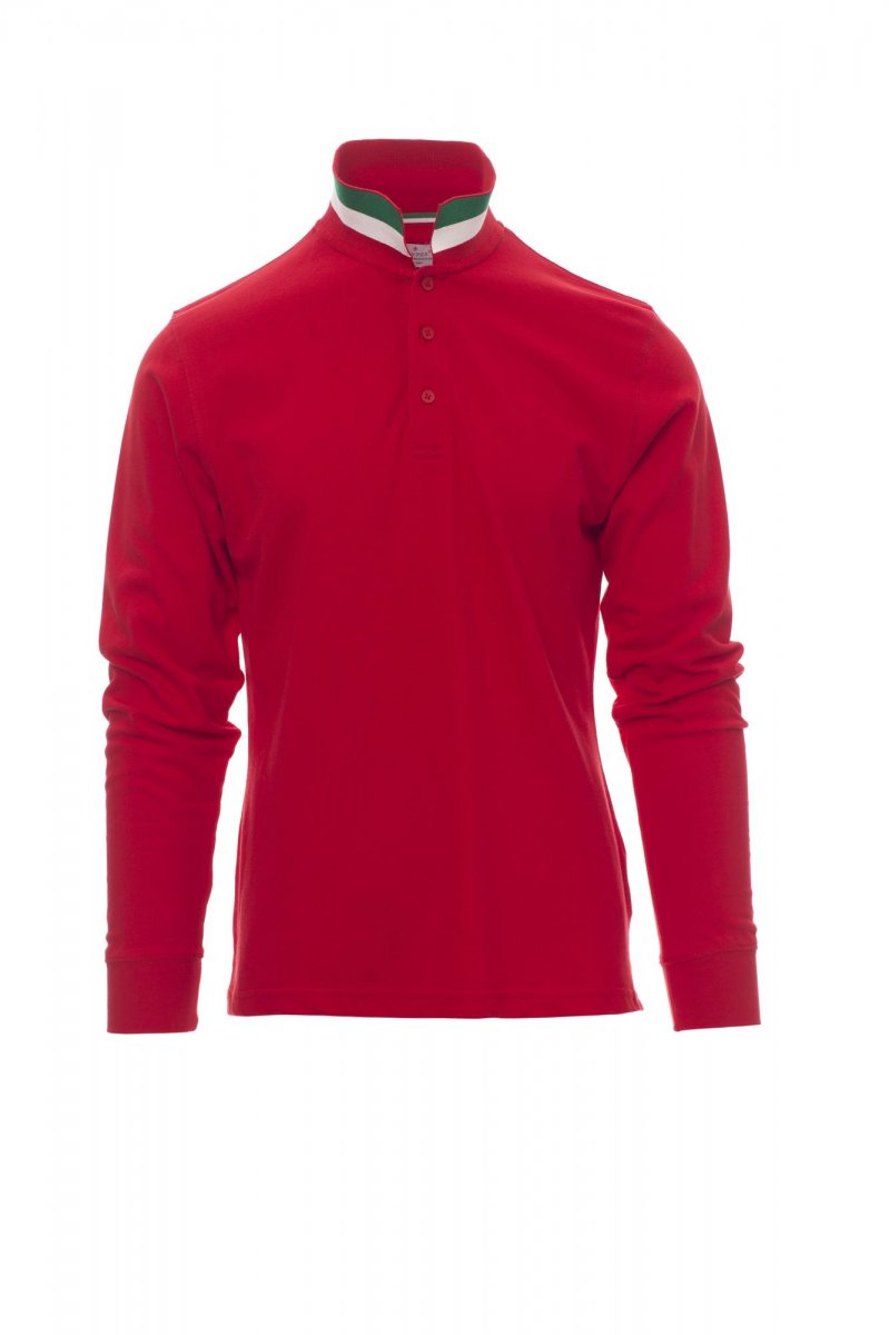 Payper LONG NATION Poloshirt Herren Langarm – Übergrößen bis 5XL
