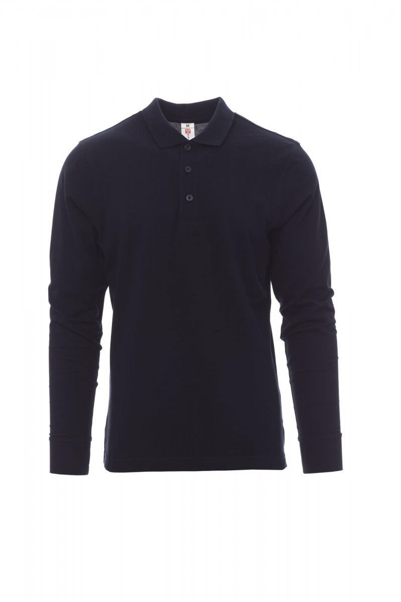 Payper VERONA Herren Poloshirt Langarm – Baumwolle 185 g/m² – Bild 4
