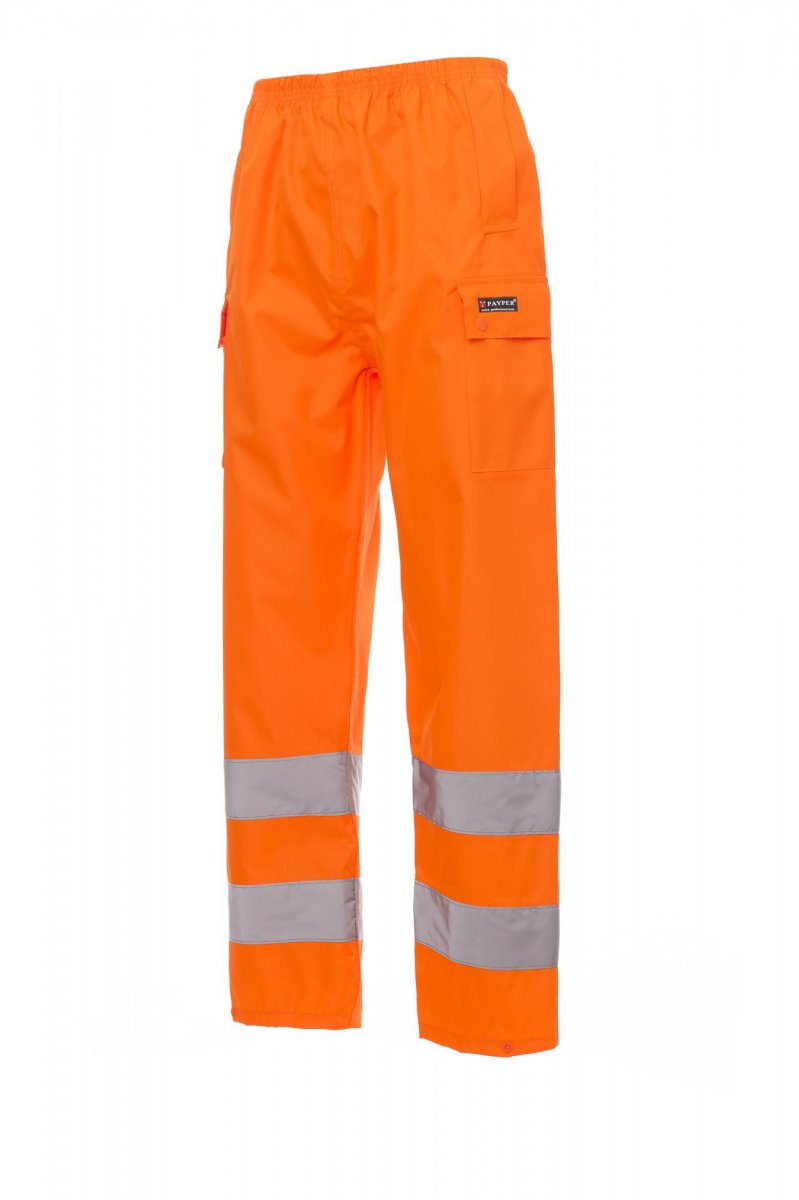 Payper HURRICANE-PANTS Herren Warnschutz-Regenhose – EN ISO 20471 Klasse 2