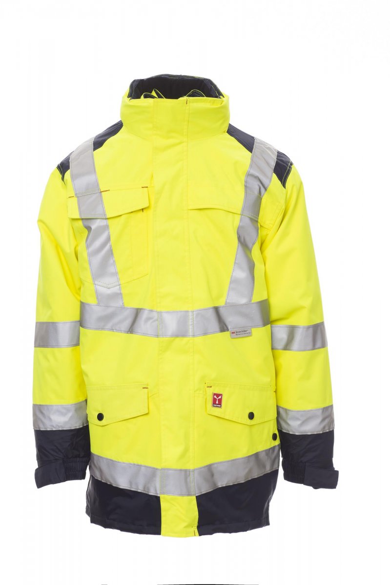 Payper HISAFE Herren 4-in-1 Warnschutzparka – EN ISO 20471 Klasse 3/2 – Bild 2