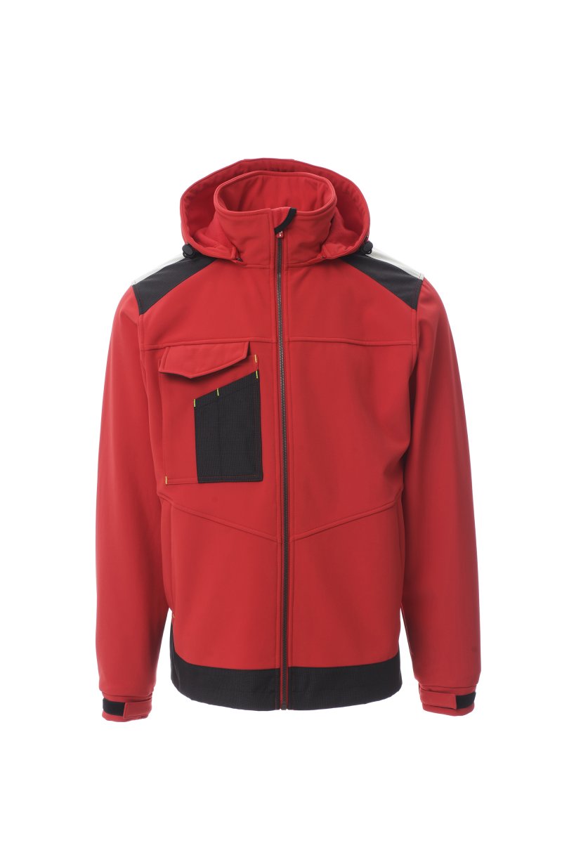 Payper PERFORMER 2.0 Herren Softshelljacke mit Kapuze – 330 g/m²