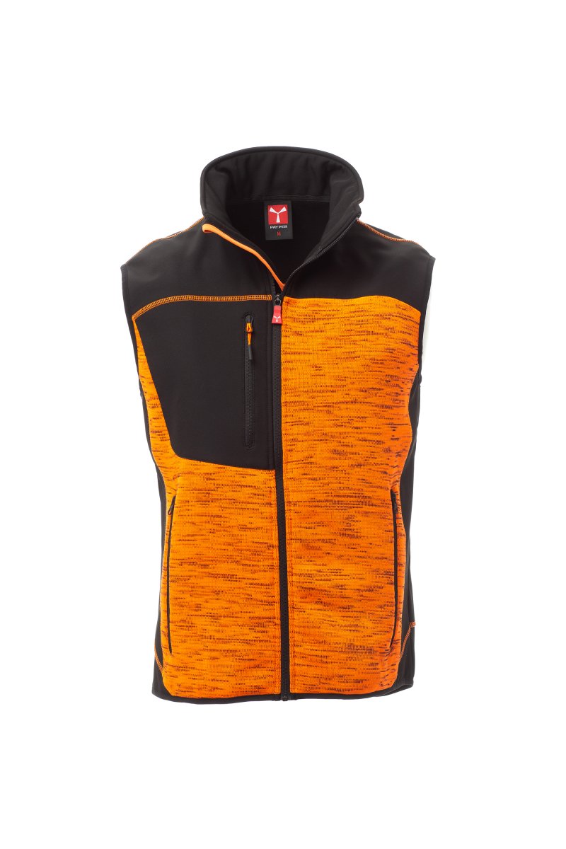 Payper TOUR Herren Strick-Softshellweste – 380 g/m²