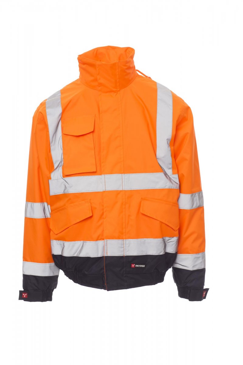Payper PADDOCK Herren Warnschutzjacke – EN ISO 20471 Klasse 3