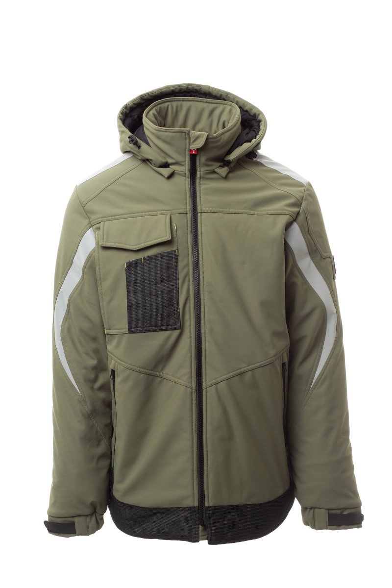 Payper WONDER PAD Herren Winterjacke Softshell WP 8000 – 2XS–5XL – Bild 3