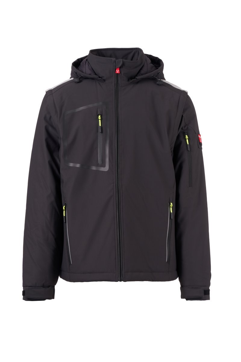 Payper STREAM 2IN1 LITE PAD Herren Winterjacke & Weste – Softshell WP 8000, XXS–5XL – Bild 3